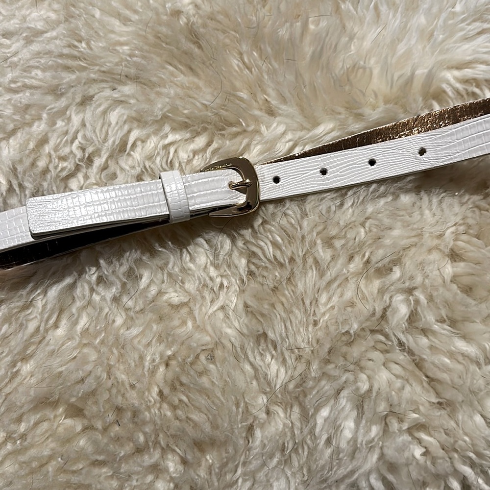 Michael kors leather belt